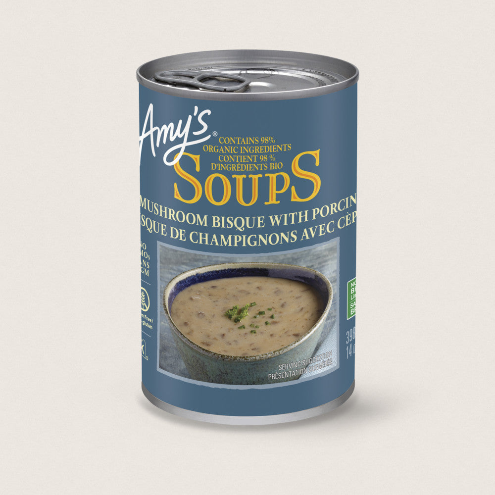 Amy's Kitchen Organic Soup - Porcini Mushroom Bisque