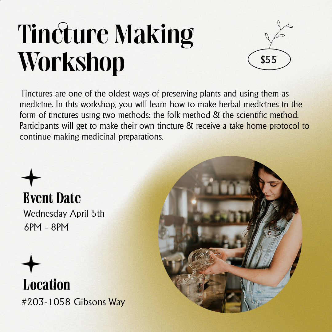 Tincture Making Workshop
