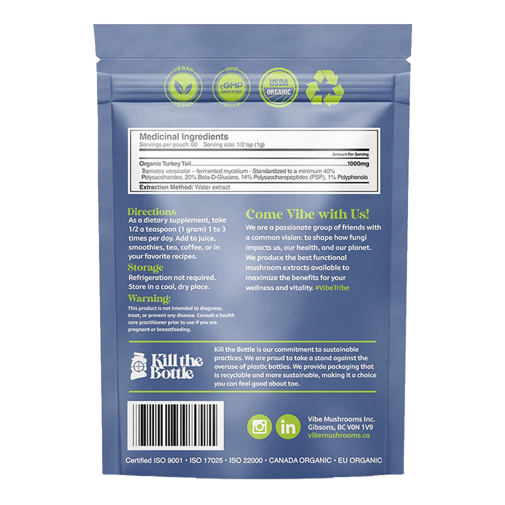 Vibe Turkey Tail Powder