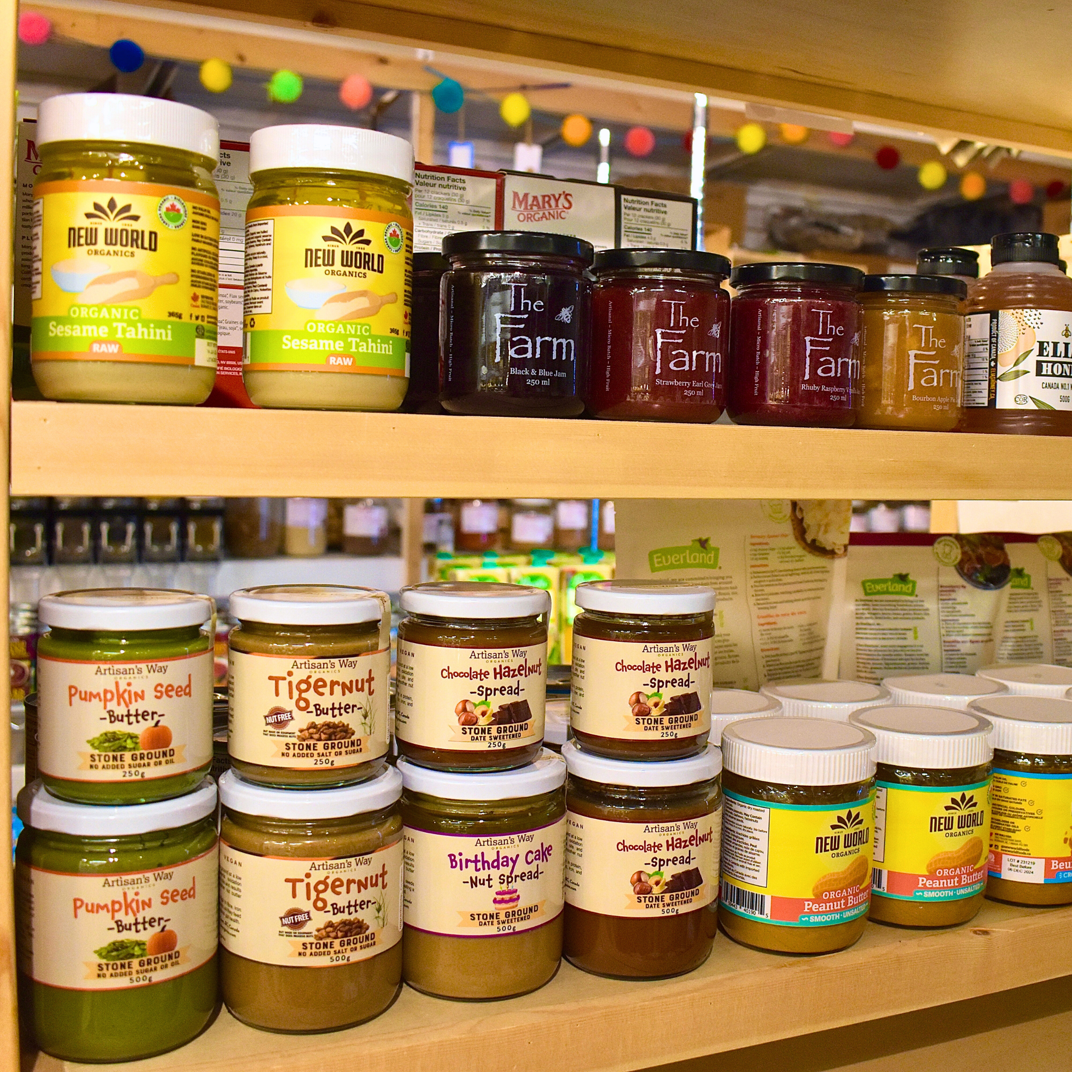 Shaggy Jack's Food Market Artisan, Local & Small Batch New World Nut Butters Artisan's Way