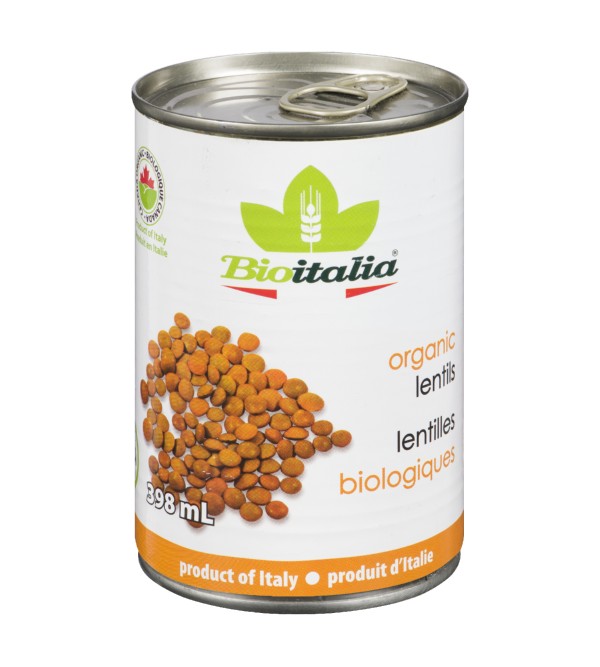 Biolitalia Organic Lentils - Can
