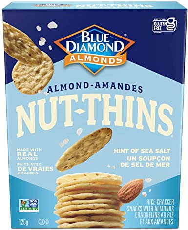 Blue Diamond Sea Salt Nut Thins Crackers