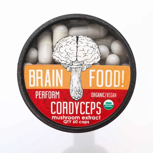 Brainfood Cordyceps Mushroom Capsules