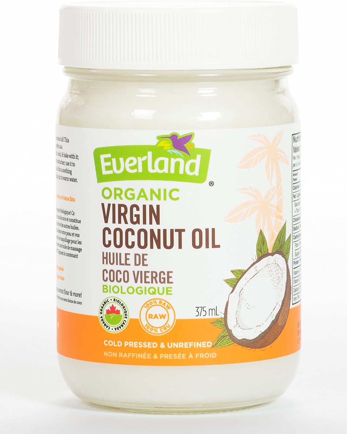 Everland Coconut Oil Virgin Organic