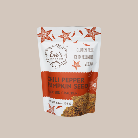 Eve's Crackers Chili Pepper Pumpkin Seed