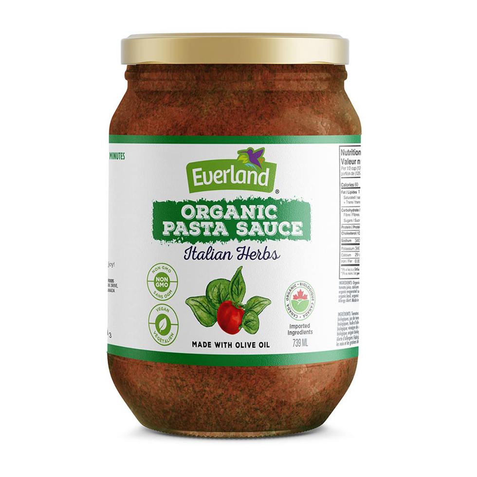 Everland Organic Pasta Sauce Italian Herb