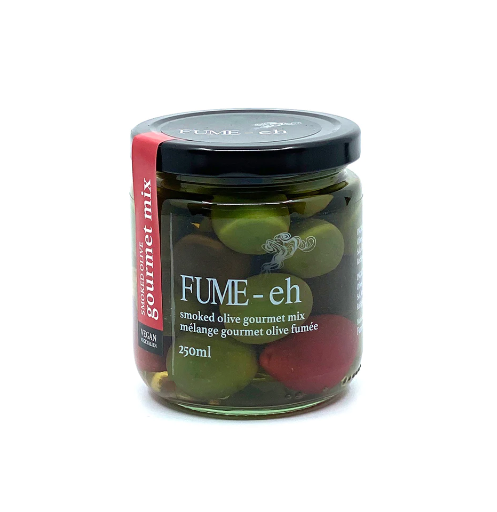 FUME-eh Smoked Olive Gourmet Mix