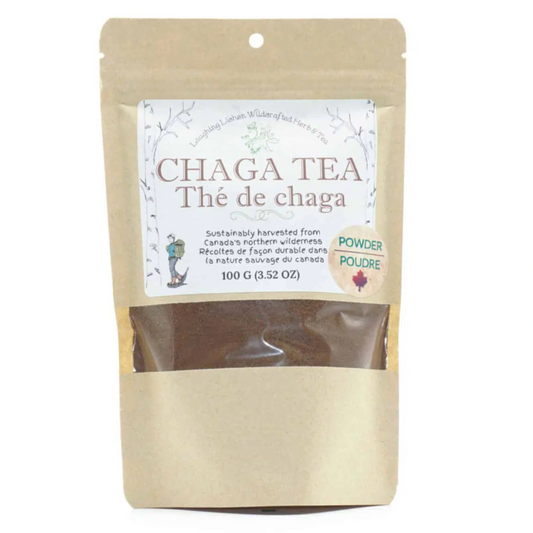 Laughing Lichen Chaga Tea - Powdered