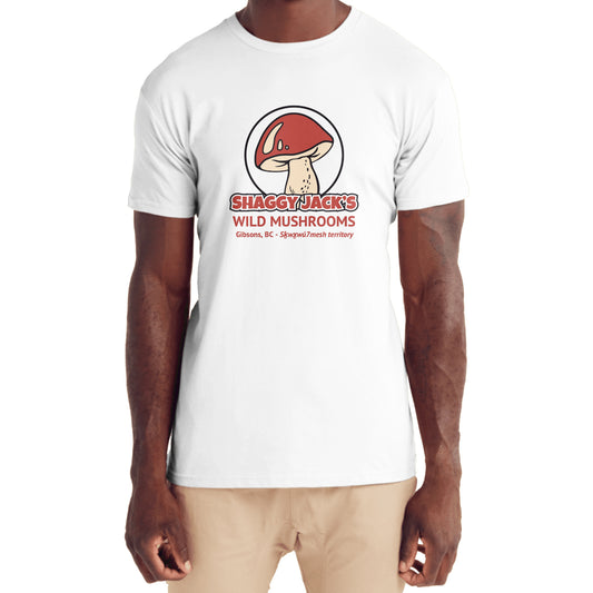 Shaggy Jack's Mushroom Logo T-Shirt