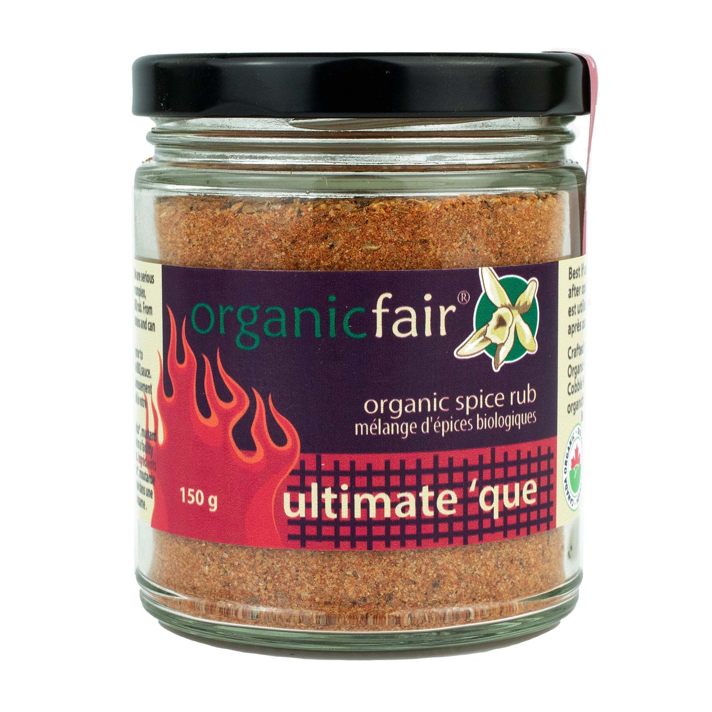 Organic Fair Ultimate 'que Spice Rub 150g